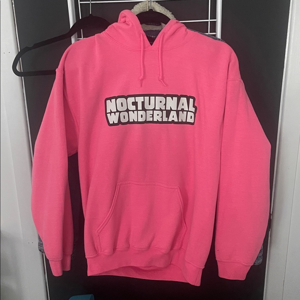 Insomniac- Nocturnal Wonderland Pink Hoodie